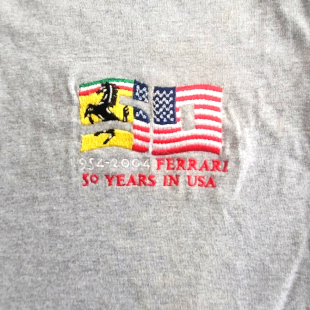 Men's small Ferrari commemorative t-shirt